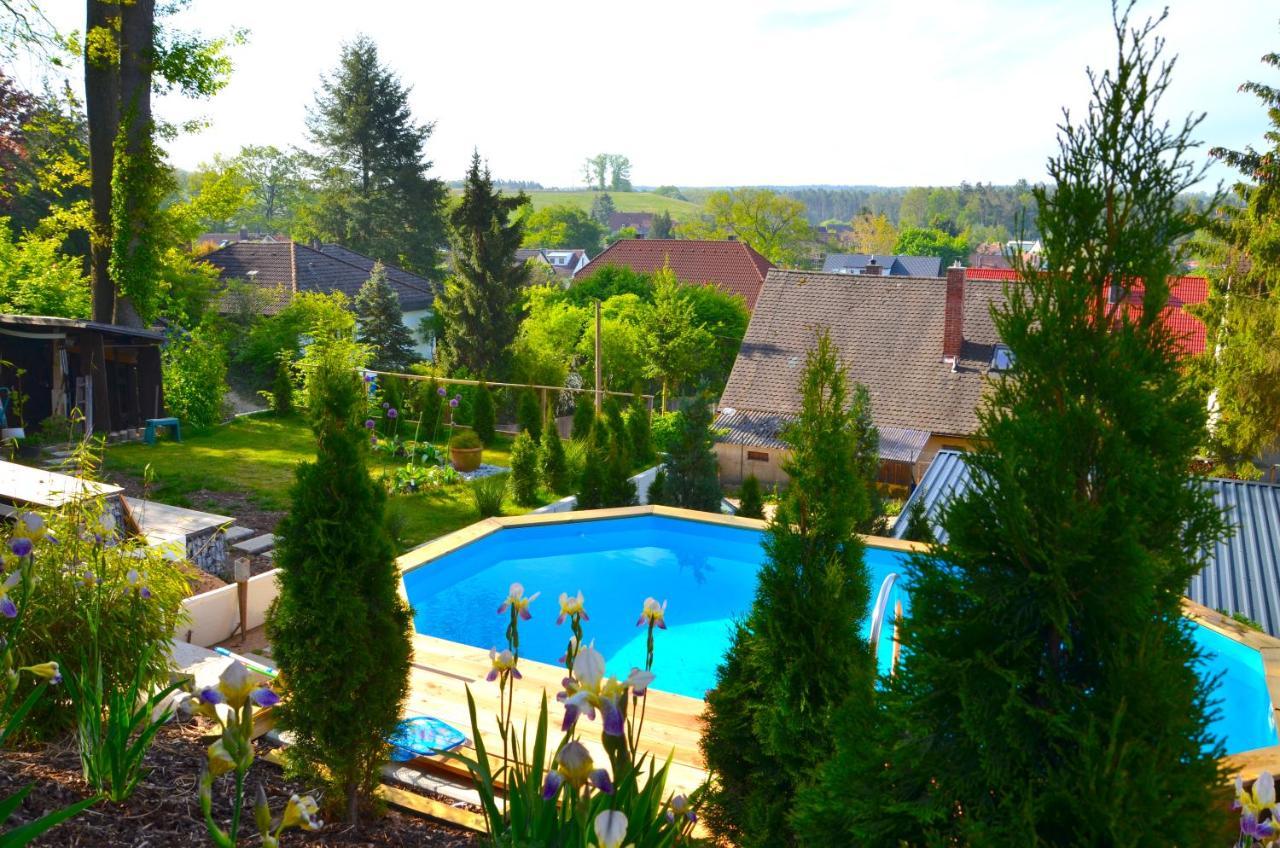 B&B Fernblick im Nürnberger Land Mimberg Exterior foto